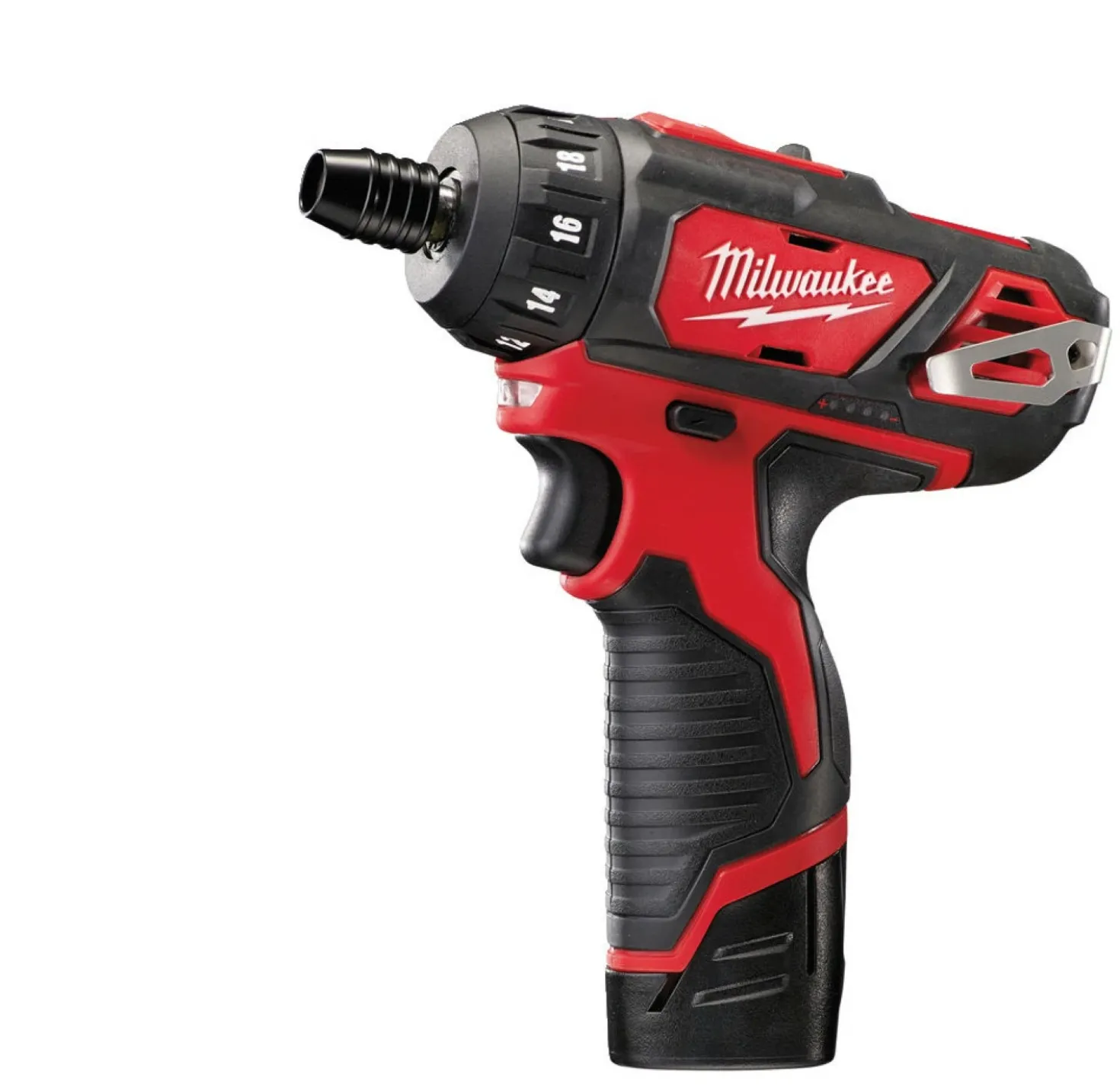 Milwaukee M12 BD-202C 12V Li-Ion accu boor-/schroefmachine set (2x 2.0Ah accu) in koffer
