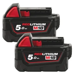 Milwaukee M18 B5 Duopack 18V Li-Ion accu - 5.0Ah