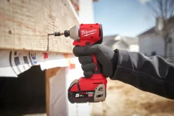 Milwaukee M18 BLIDR-502X 18V Li-ion accu slagschroevendraaier (2x 5.0Ah accu) set in HD Box - 190Nm