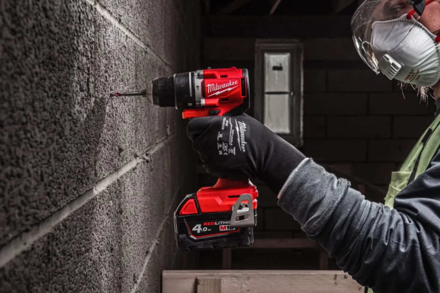 Milwaukee M18 BLPDRC-0 18V Li-Ion accu klopboor- /schroefmachine body