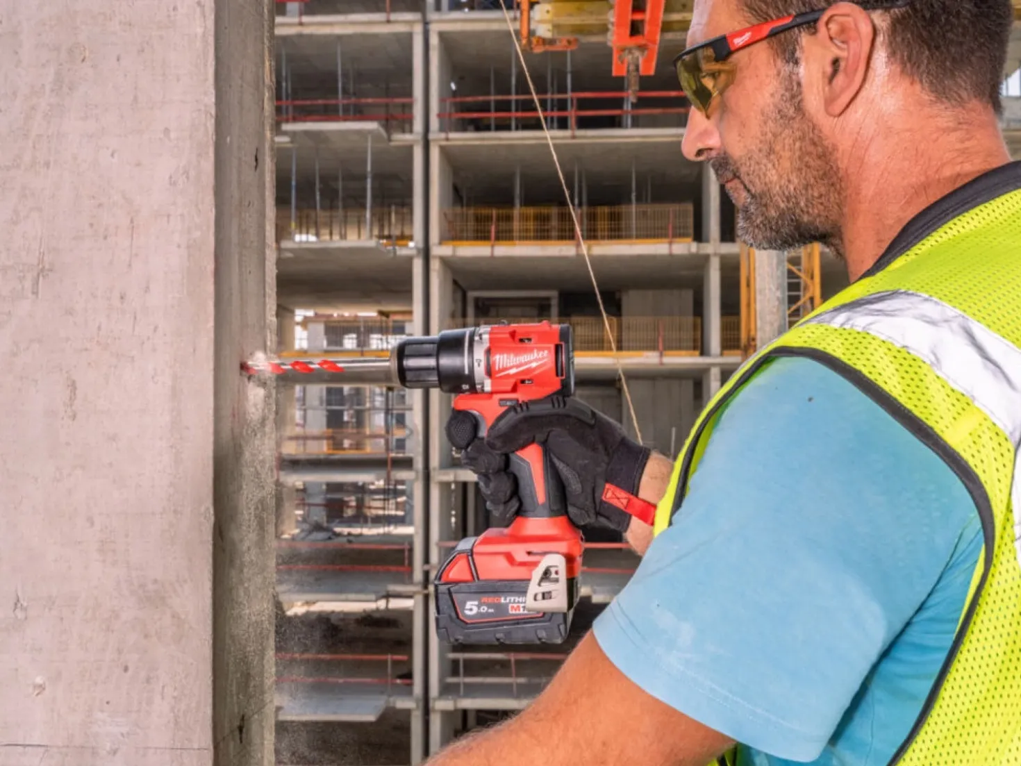 Milwaukee M18 BLPDRC-0 18V Li-Ion accu klopboor- /schroefmachine body