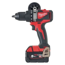 Milwaukee M18 BLPP2B3-502X 18V Li-Ion accu klopboor- /schroefmachine (M18 BLDD2-0) & slagschroevendraaier (M18 BLIDR-0) combiset (2x 5.0Ah) in HD Box