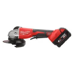 Milwaukee M18 BLPP2G-502X 18V Li-ion accu combihamer (M18 BLHX-0) & Haakse slijper (M18 BLSAG125XPD) combiset (2x 5.0Ah accu) in HD Box