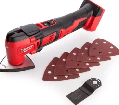 Milwaukee M18 BMT-0 18V Li-Ion accu multitool body + 8 delige accessoireset