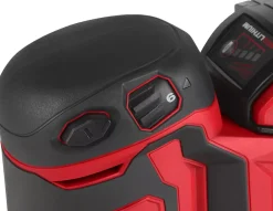 Milwaukee M18 BOS125-502B Li-Ion Accu excentrische schuurmachine set (2x 5.0Ah accu) in tas - 125mm