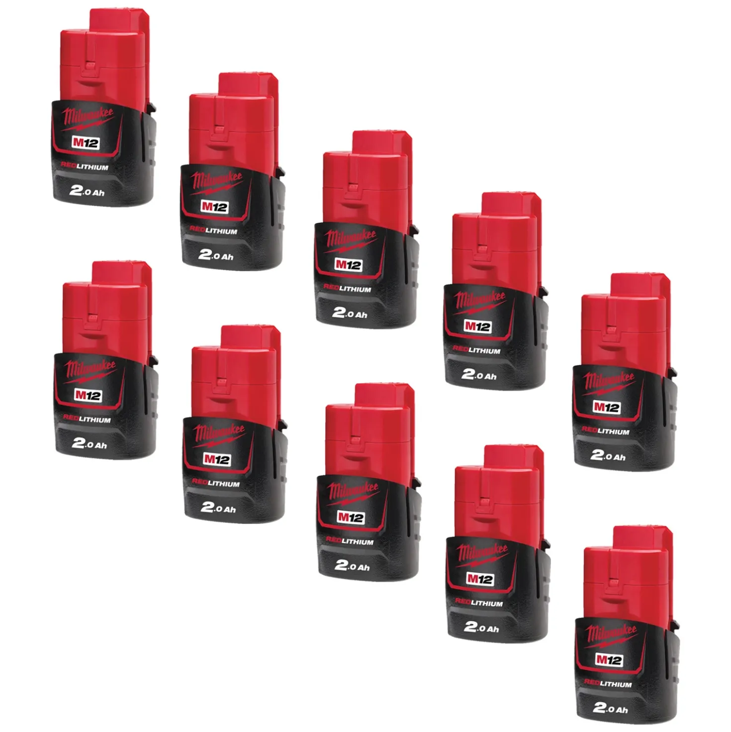 Milwaukee M12 B2 12V Li-ion accu - 2.0Ah (10st)