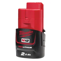 Milwaukee M12 B2 12V Li-ion accu - 2.0Ah (10st)