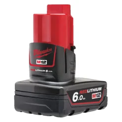 Milwaukee M12 B6 12V Li-ion accu - 6.0Ah (2st)