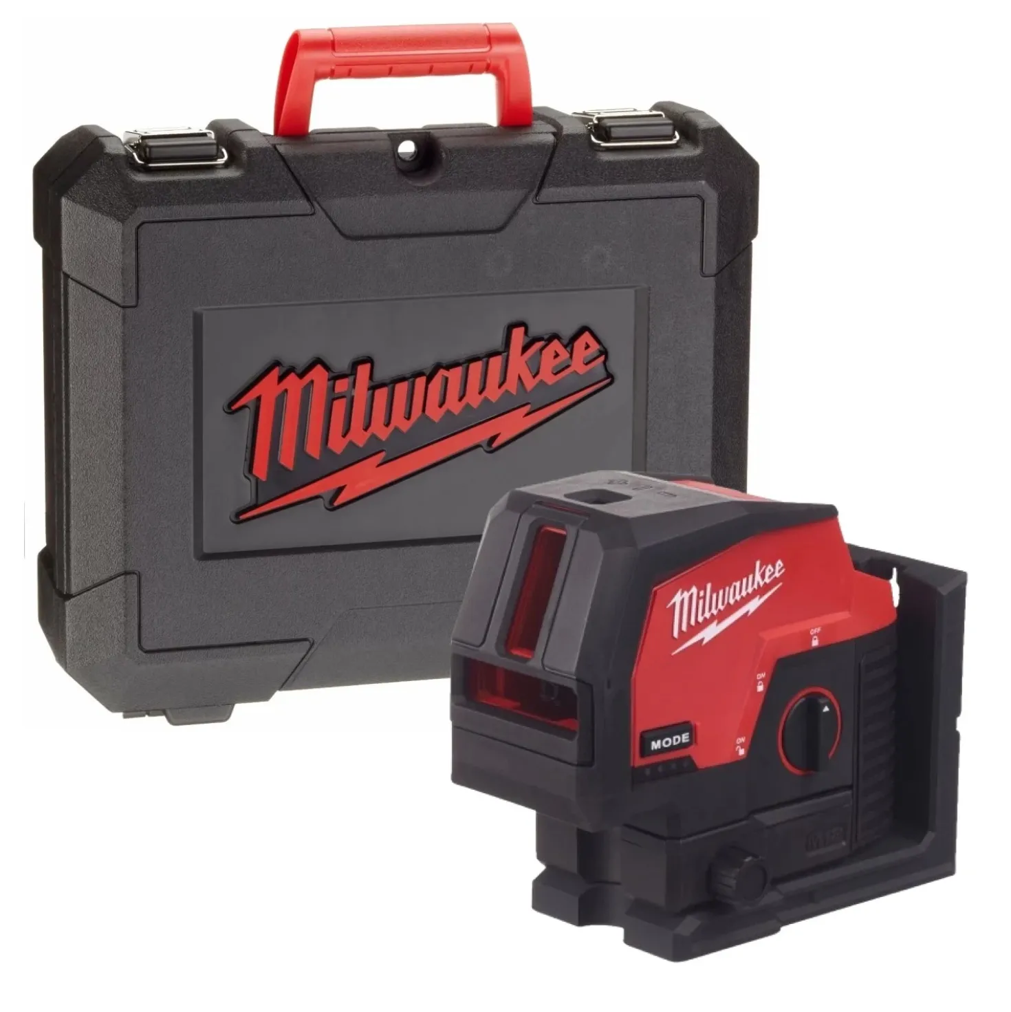 Milwaukee M12 CLLP-0C 12V Li-Ion accu laser body in koffer - 2 lijnen - Groen - 38m