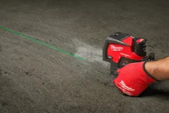 Milwaukee M12 CLLP-0C 12V Li-Ion accu laser body in koffer - 2 lijnen - Groen - 38m