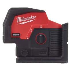 Milwaukee M12 CLLP-0C 12V Li-Ion accu laser body in koffer - 2 lijnen - Groen - 38m