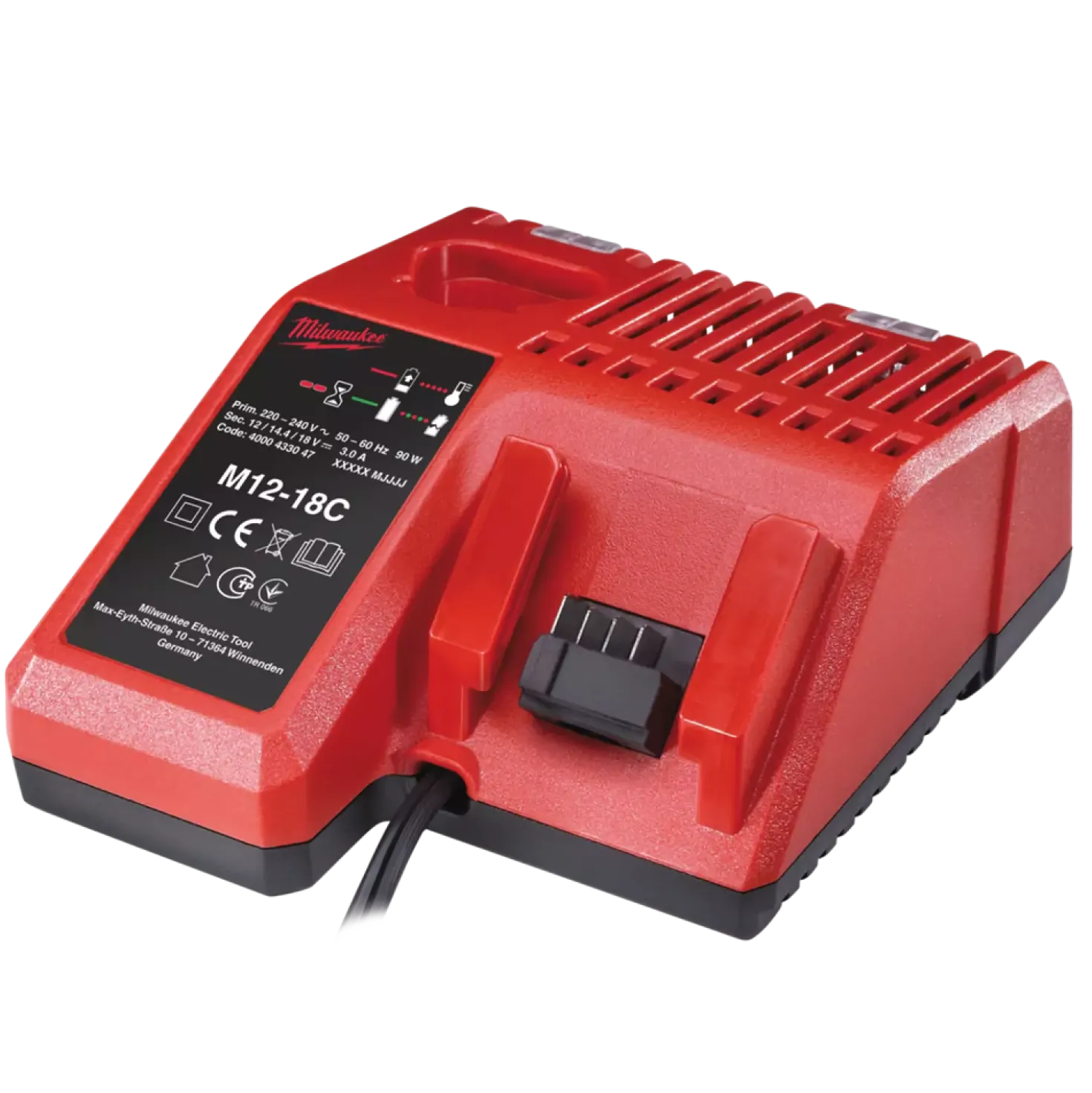 Milwaukee M12-18 C 12V - 18V Li-Ion Accu lader