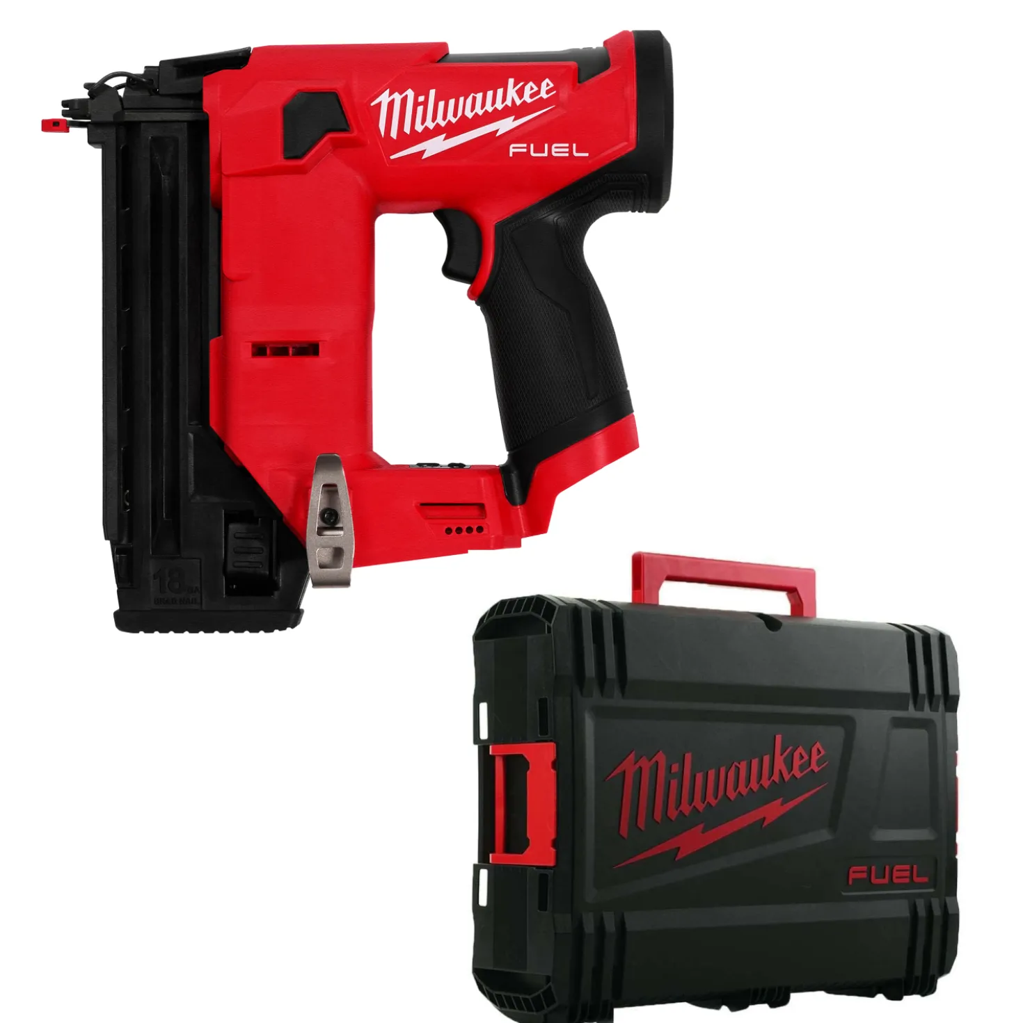 Milwaukee M12 FCN18GS-0X 12V Li-ion accu Rechte tacker body in HD Box - 18Ga