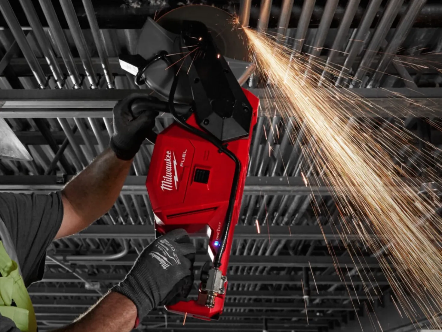 Milwaukee M18 FCOS230-121 18V Li-ion accu doorslijpmachine set (1x 12.0Ah accu) - 230mm