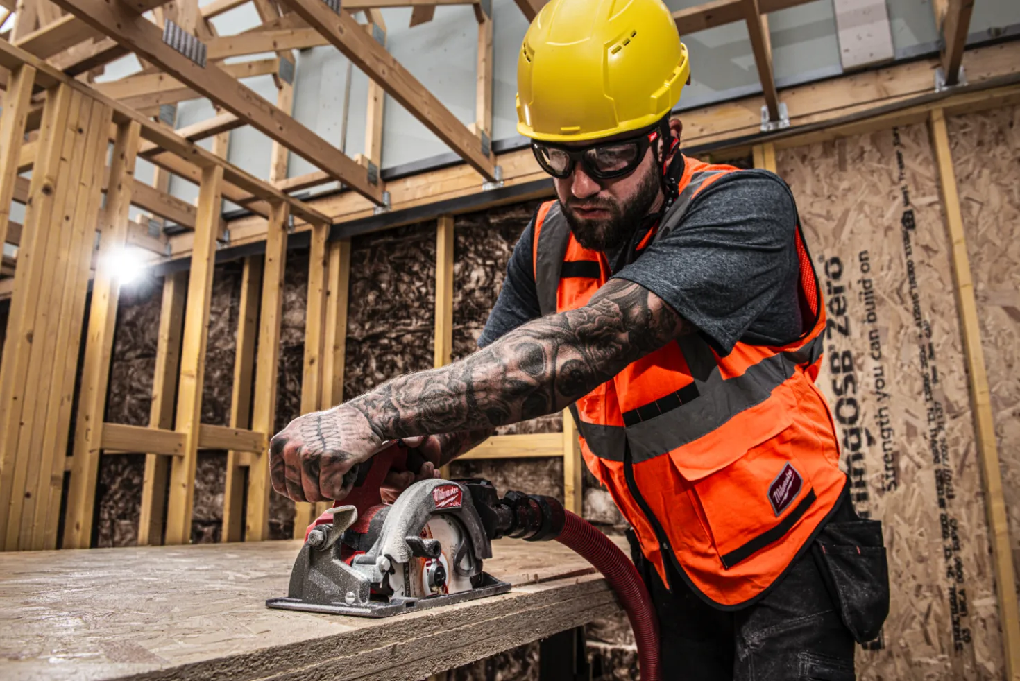 Milwaukee M18 FCS552-302X 18V Li-ion accu cirkelzaag set (2x 3.0Ah accu) in HD Box - 165mm