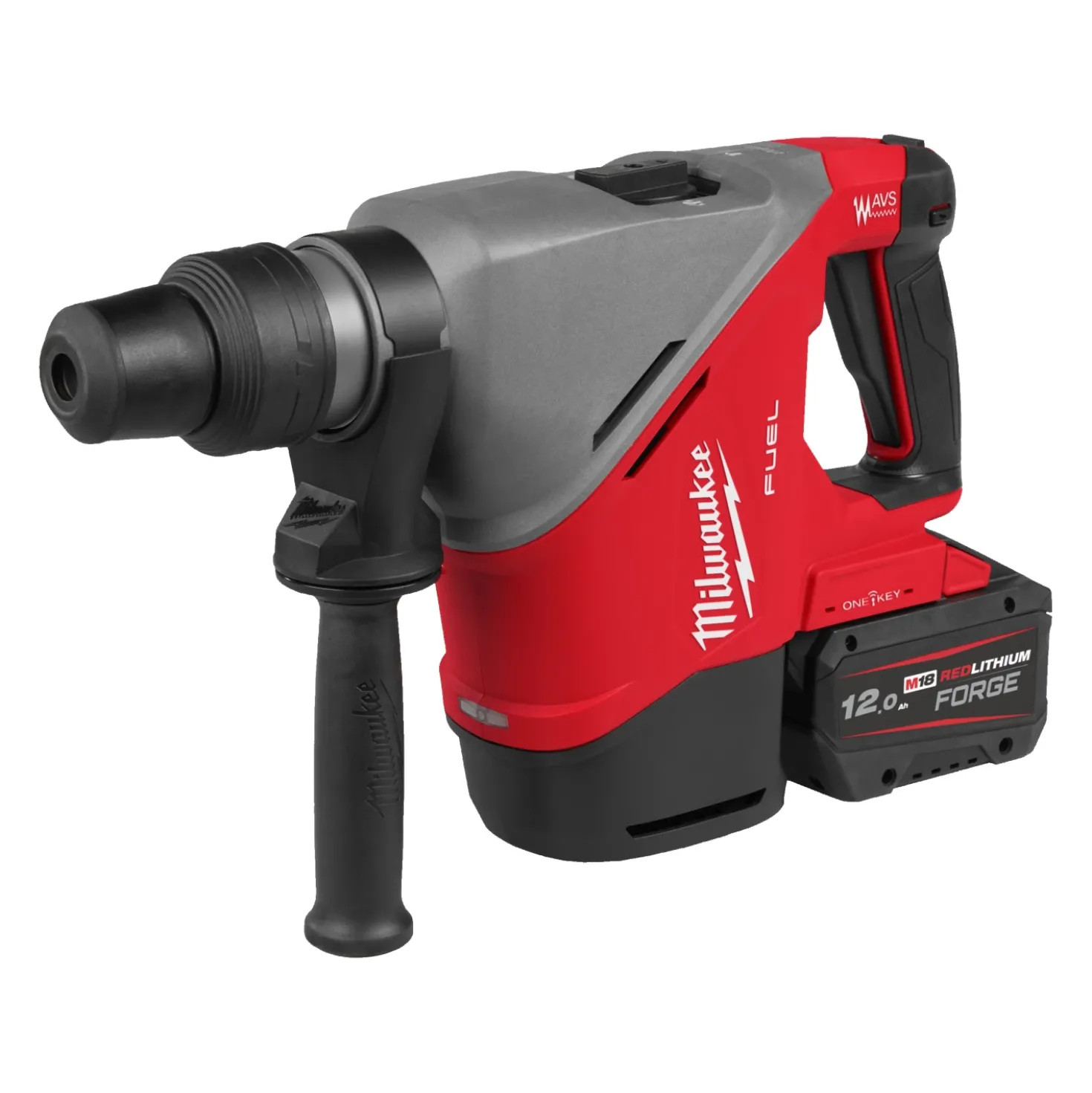 Milwaukee M18 FHACO540-122C 18V Li-ion accu combihamer set (2x 12.0Ah accu) in koffer - 7.5J