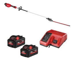 Milwaukee M18 FHETE27-802 18V Li-ion accu stokheggenschaar set (2x 8.0Ah accu) - 267cm