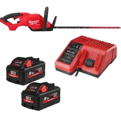 Milwaukee M18 FHET60G2-802 18V Li-ion accu heggenschaar set (2x 8.0Ah accu) - 600mm
