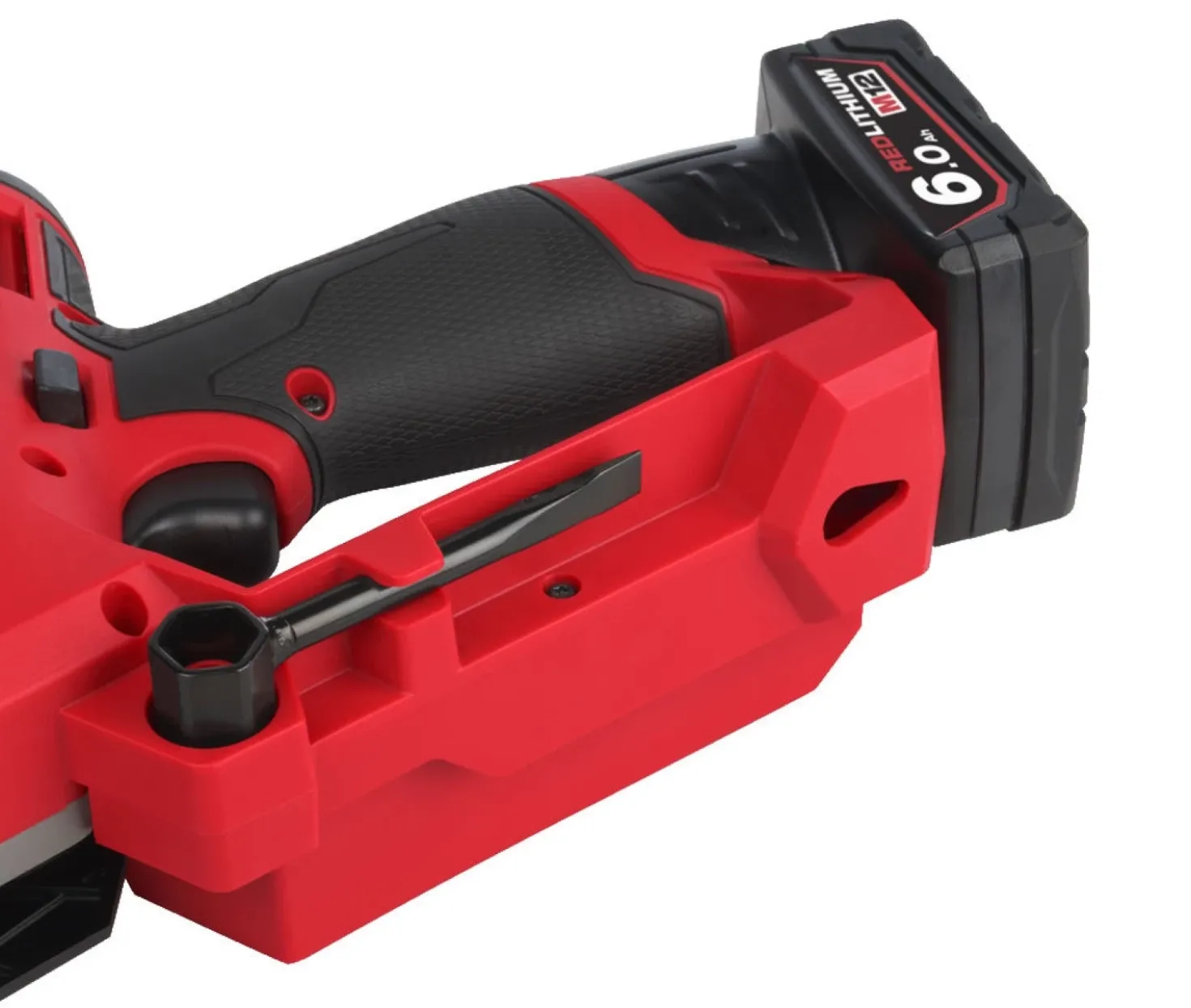 Milwaukee M12 FHS-602X FUEL HATCHET 12V Li-Ion accu snoeizaag set (1x 6.0Ah) in HD-box - 15cm