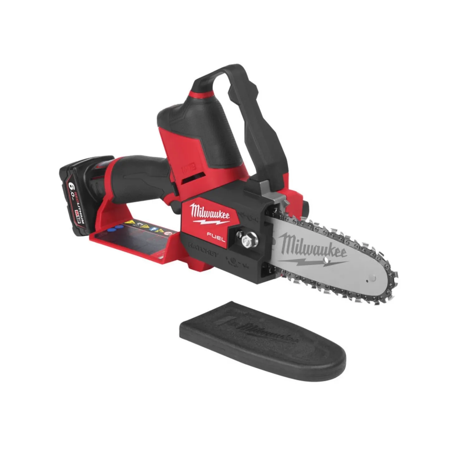 Milwaukee M12 FHS-602X FUEL HATCHET 12V Li-Ion accu snoeizaag set (1x 6.0Ah) in HD-box - 15cm