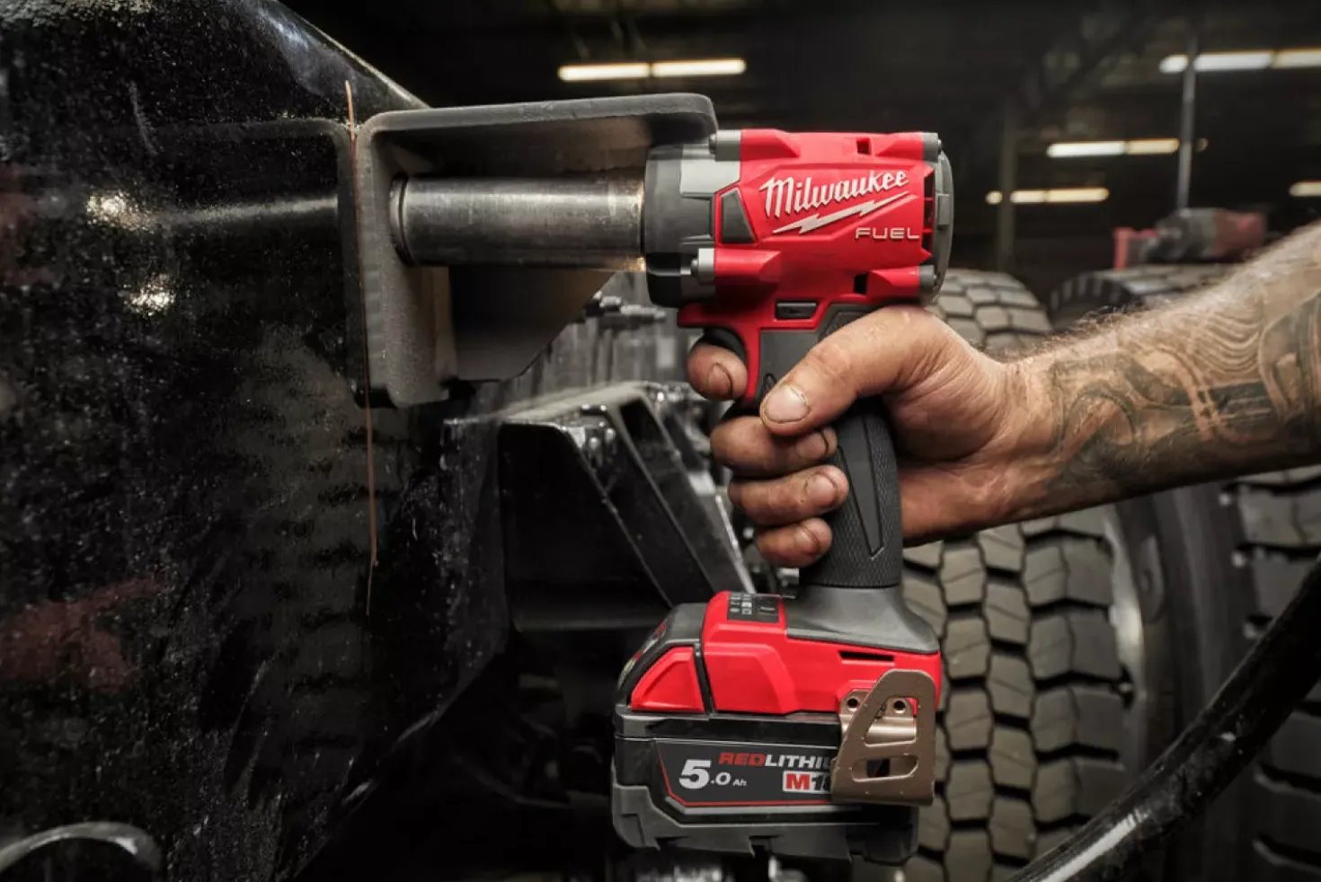 Milwaukee M18 FIW2P12-0X 18V Li-ion accu slagmoersleutel body in HD Box - 339Nm - 1/2''