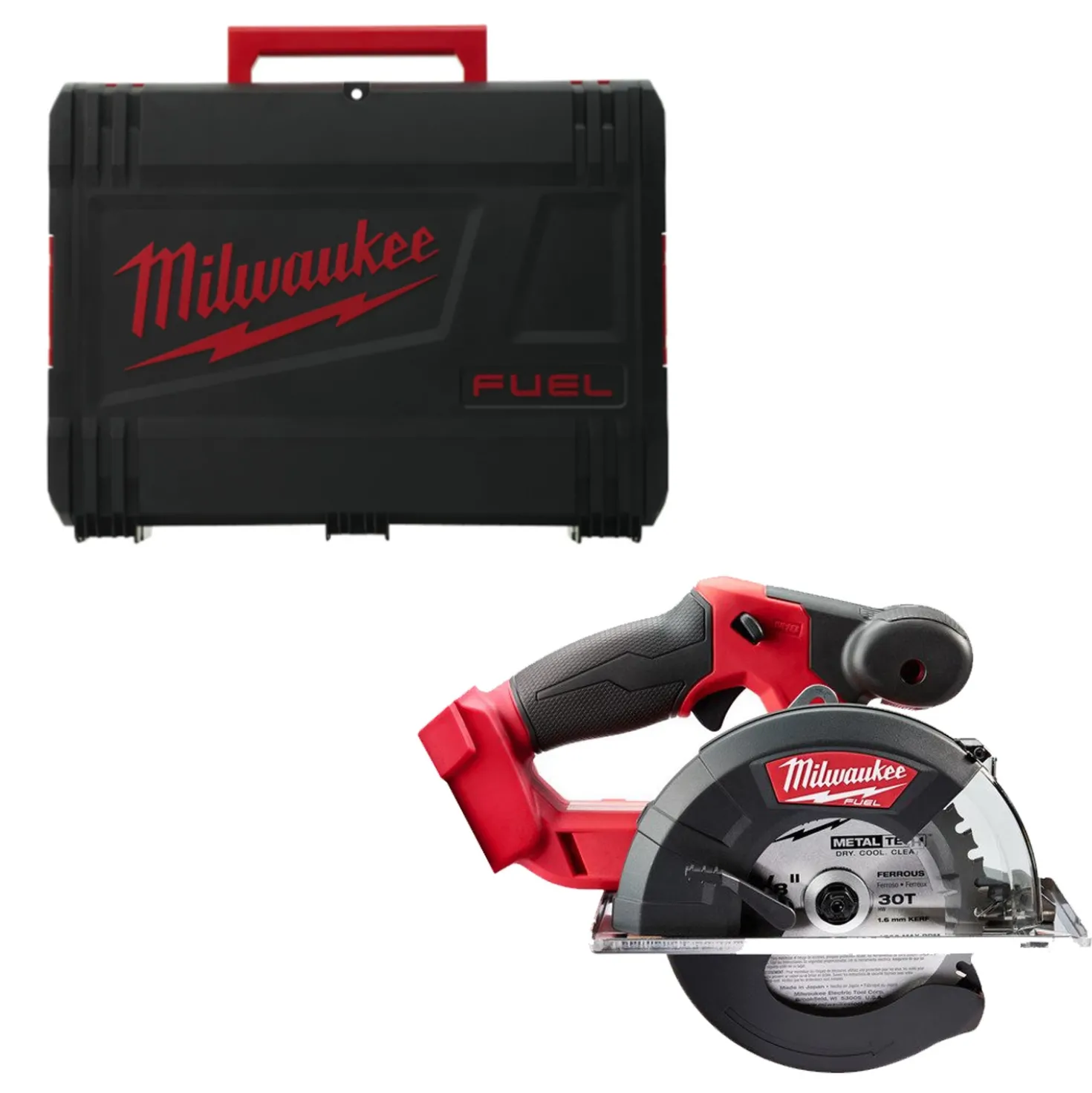 Milwaukee M18 FMCS-0X 18V Li-Ion accu Metaalcirkelzaag body in HD Box -150 x 20mm - koolborstelloos