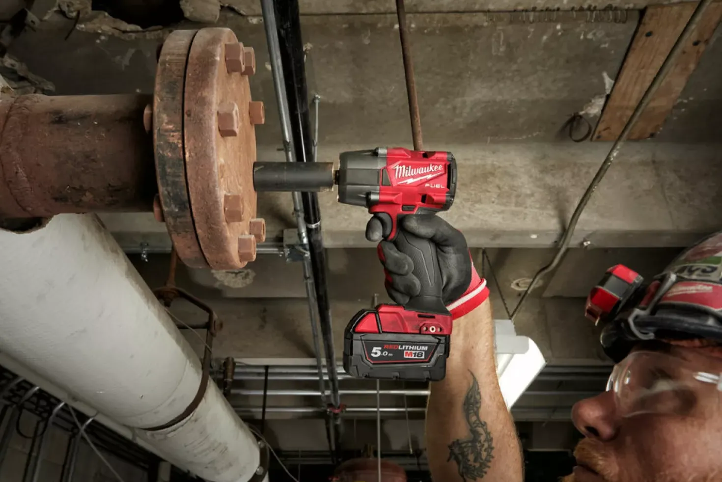 Milwaukee M18 FMTIW2F12-0X 18V Li-ion accu Slagmoersleutel body in HD box - 745Nm - 1/2"