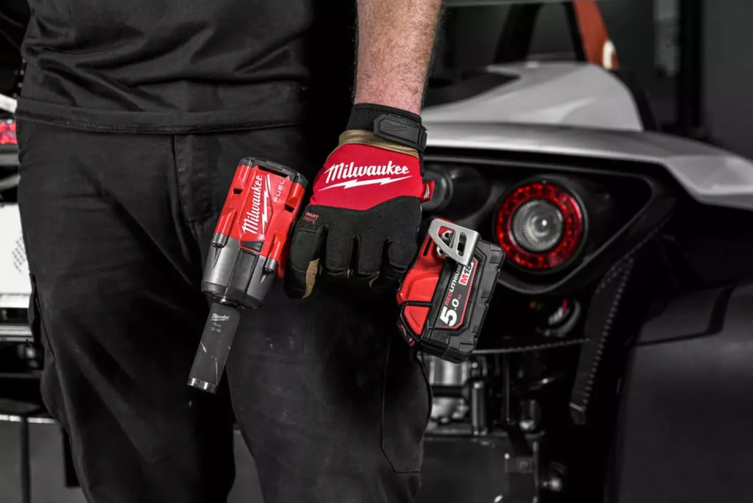 Milwaukee M18 FMTIW2F12-0X 18V Li-ion accu Slagmoersleutel body in HD box - 745Nm - 1/2"