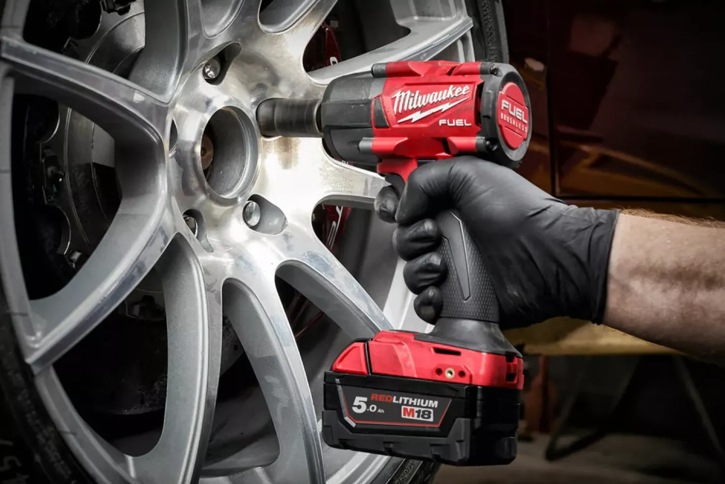 Milwaukee M18 FMTIW2P12-0X Li-Ion accu slagmoersleutel body in HD Box