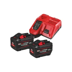 Milwaukee M18 FORGENRG-122 18V Li-ion accu starterset (2x 12.0Ah) + lader