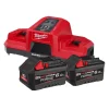 Milwaukee M18 FORGENRG-602 18V Li-Ion accu starterset (2x 6.0Ah) + duo-lader