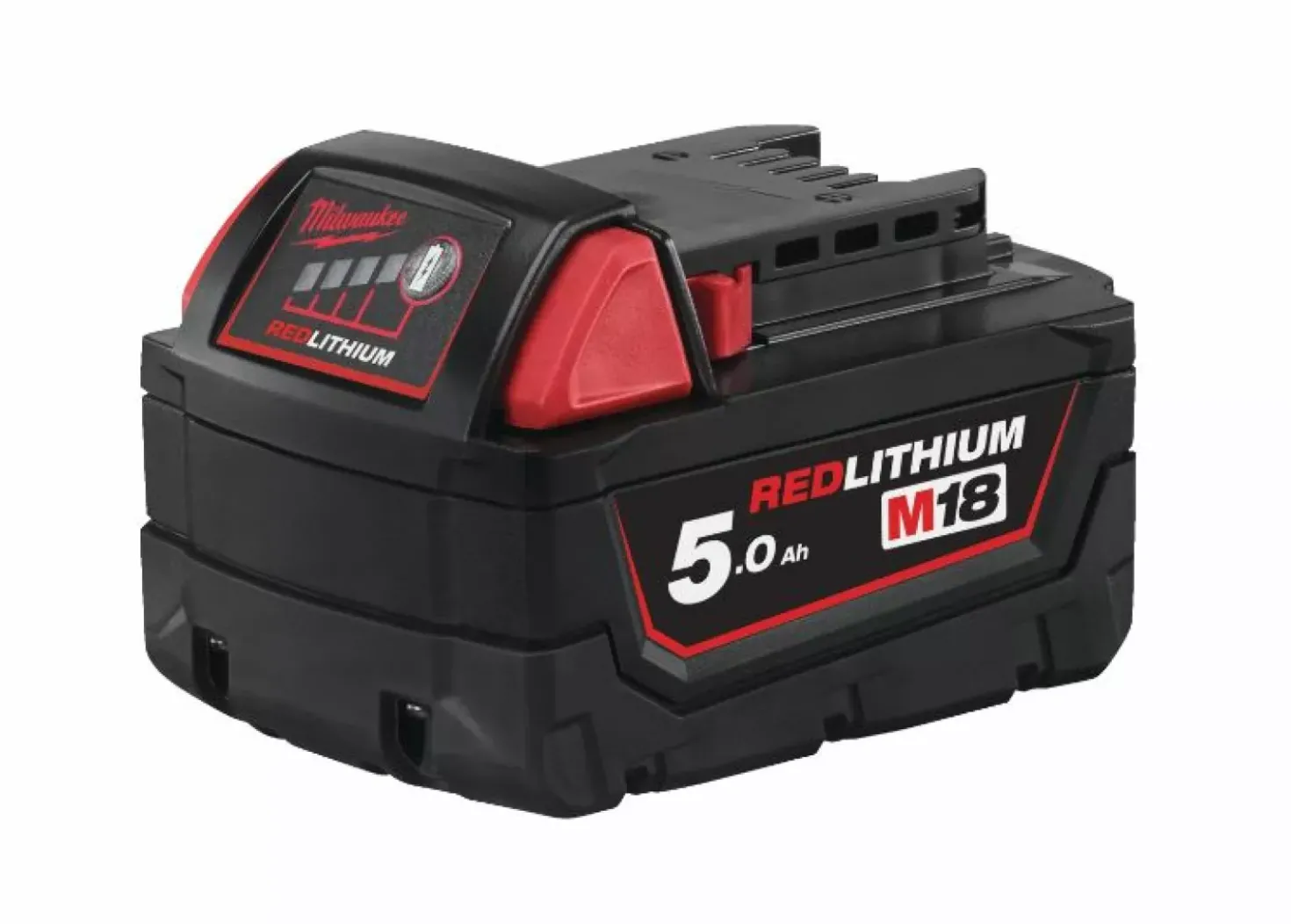 Milwaukee M18 FPP2A3-502X 18V Li-Ion accu klopboor- /schroefmachine (M18 FPD3-0) & slagschroevendraaier (M18 FID3-0) combiset (2x 5.0Ah) in HD Box