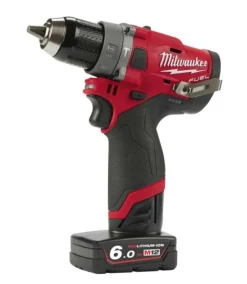 Milwaukee M12 FPP2D2-422X 12V Li-ion accu subcompacte slagboormachine (FPD2-0) en subcompacte blindklinknageltang (1x4.0Ah & 1x2.0Ah) in HD Box