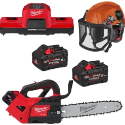 Milwaukee M18 FPP1OPL2-802 18V Li-ion accu kettingzaag set (2x 8.0Ah accu) - 300mm