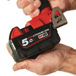 Milwaukee M18 FQID-501B 18V Li-ion accu slagschroevendraaier set (1x 5.0Ah accu) in tas