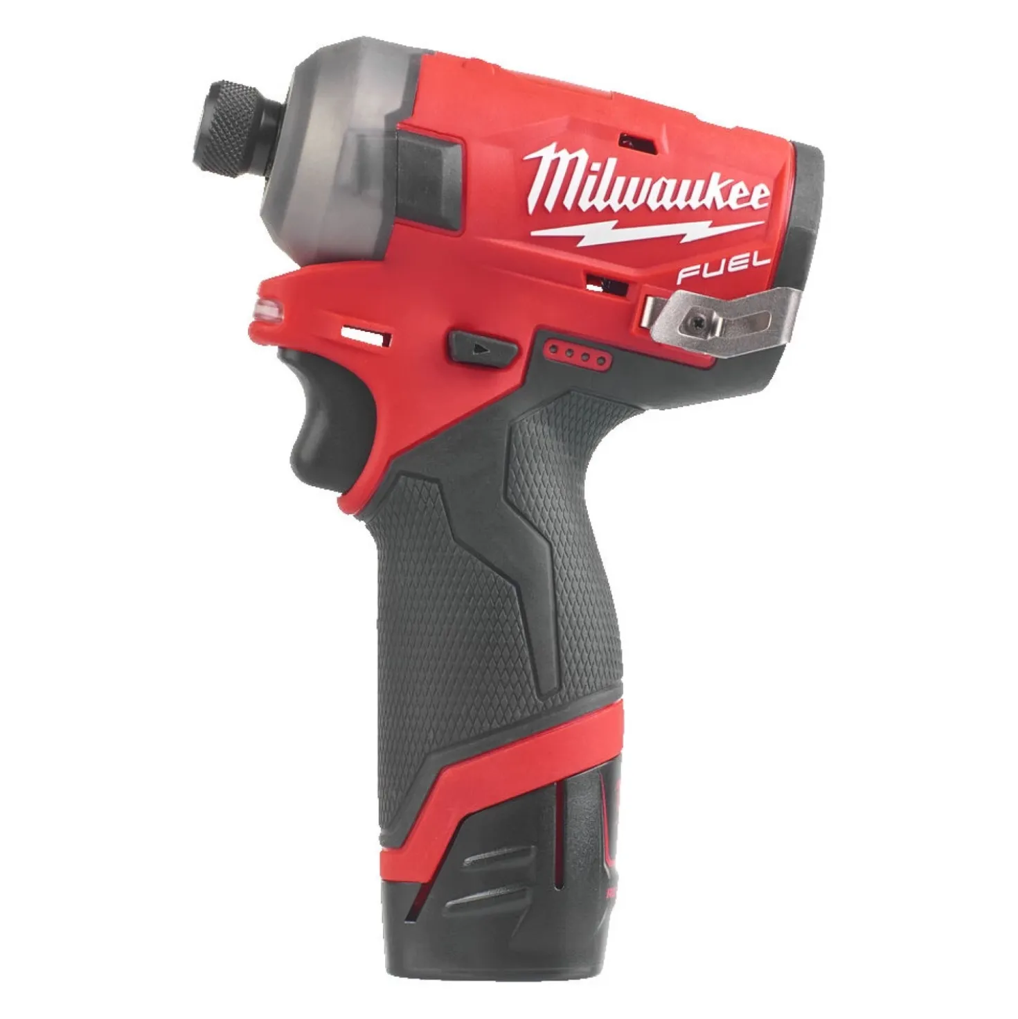 Milwaukee M12 FQID-202X 12V Li-Ion accu slagschroevendraaier set (2x 2.0Ah accu) in HD Box - 50Nm