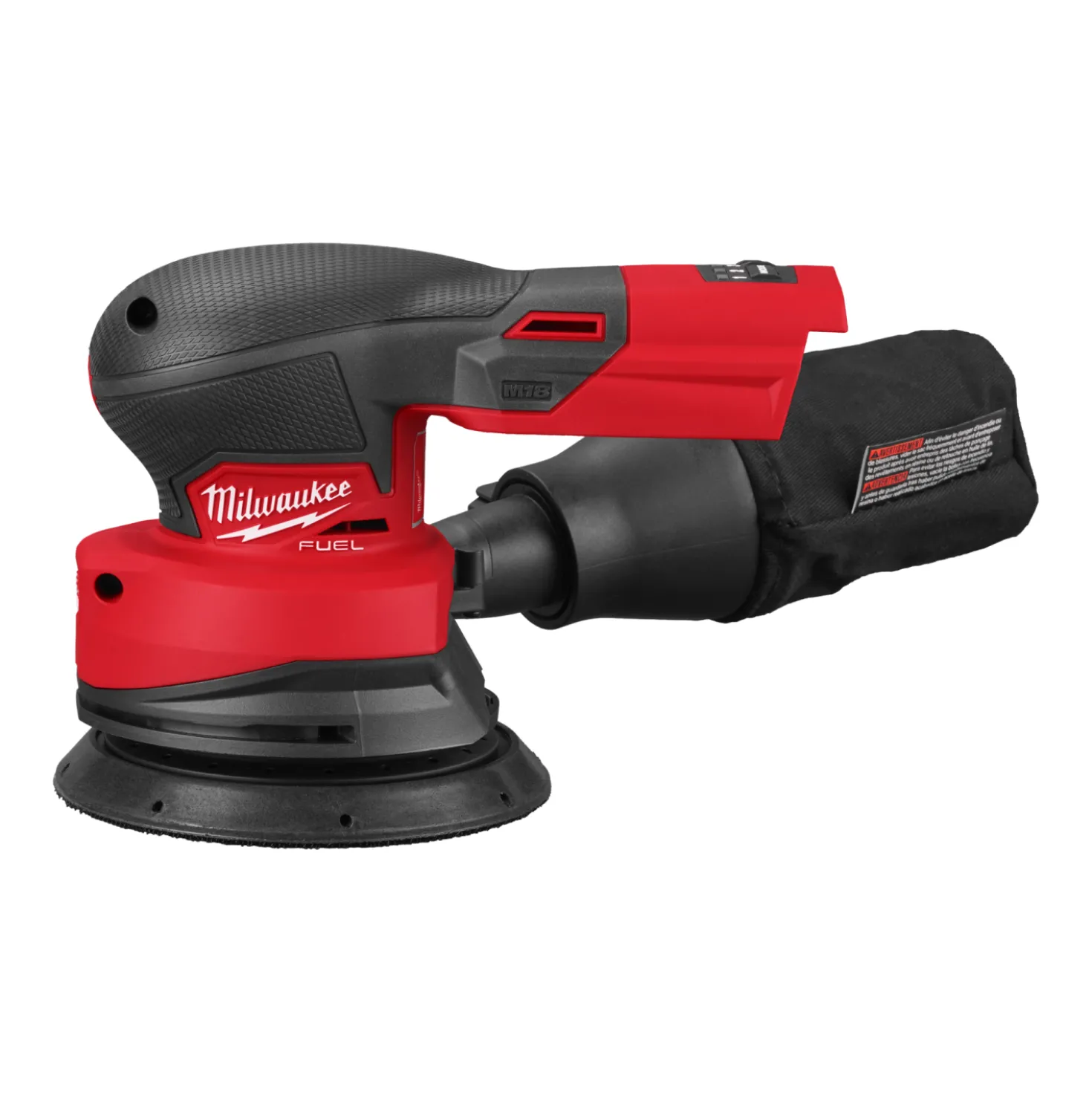 Milwaukee M18 FROS125-0B 18V Li-ion accu Excentrische schuurmachine body in tas - 125mm