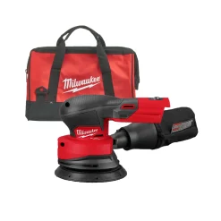 Milwaukee M18 FROS125-0B 18V Li-ion accu Excentrische schuurmachine body in tas - 125mm