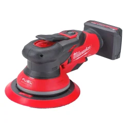 Milwaukee M12 FROS5-502X 12V Li-ion accu Excentrische schuurmachine set (2x 5.0Ah accu) in HD Box - 150mm