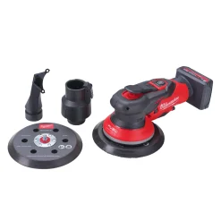 Milwaukee M12 FROS2.5-502x 12V Li-ion accu Excentrische schuurmachine set (2x 5.0Ah accu) in HD Box - 150mm