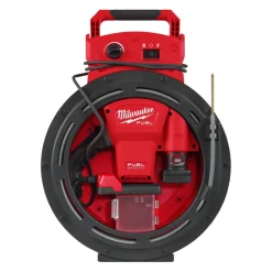 Milwaukee M12 HSFSM-602 12V Li-ion accu hoge snelheid rioolreinigingsmachine set (2x 6.0Ah accu) - 11m