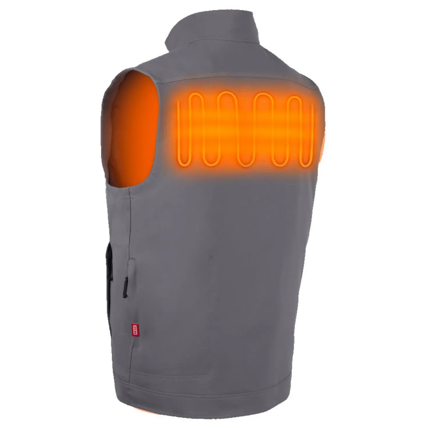 Milwaukee M12 HVGREY1-0 (S) Heated Toughshell Vest grijs