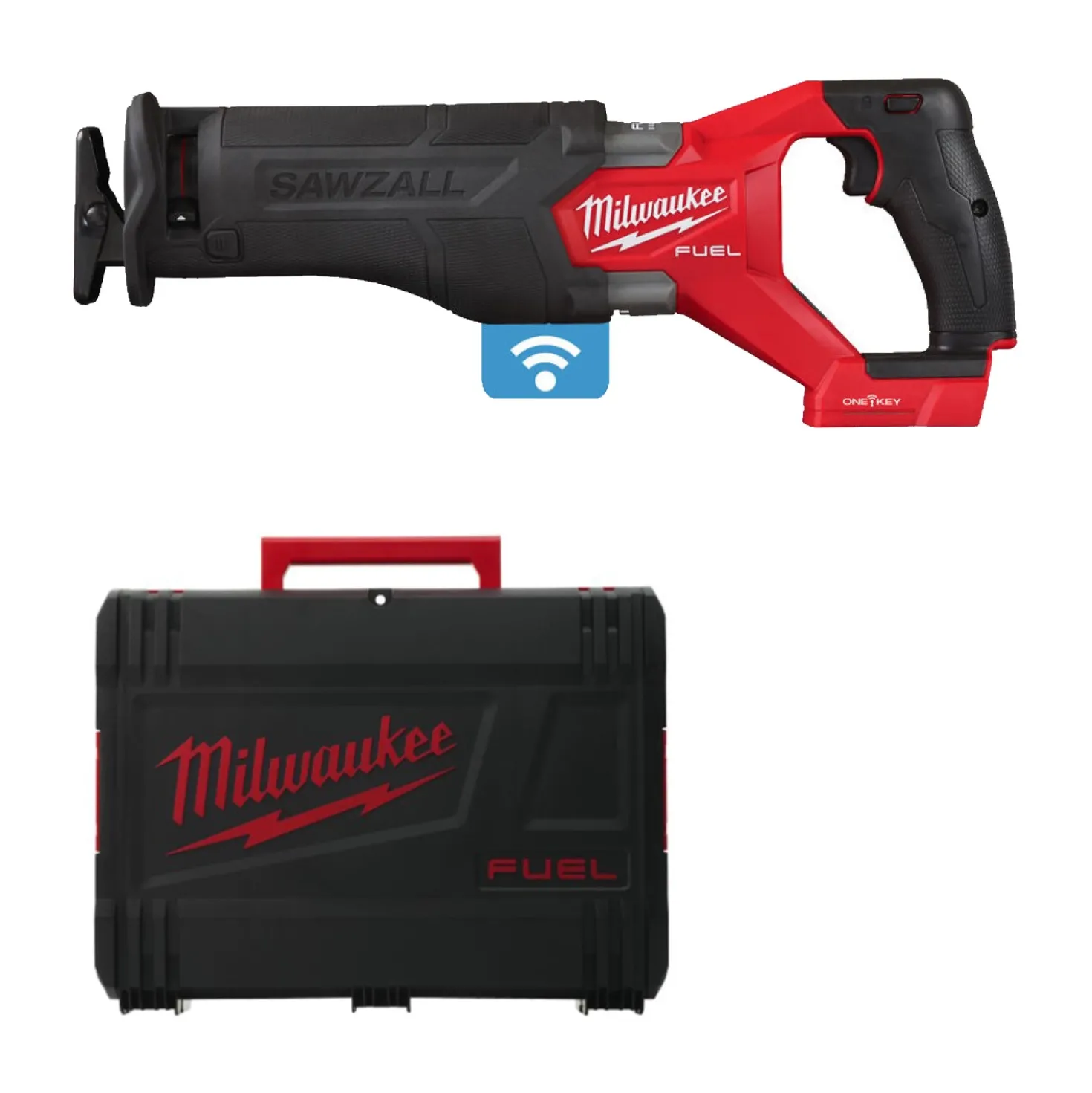 Milwaukee M18 ONEFSZ-0X Li-Ion accu Reciprozaag body (One-Key) in HD-Box