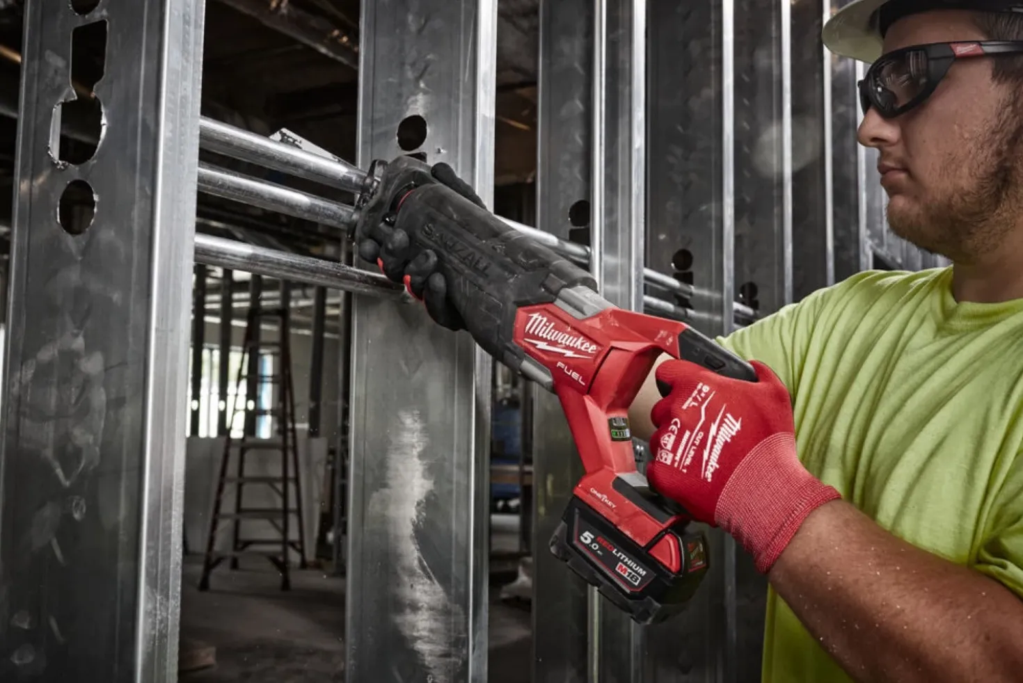 Milwaukee M18 ONEFSZ-0X Li-Ion accu Reciprozaag body (One-Key) in HD-Box