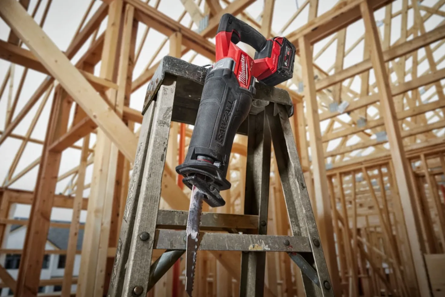 Milwaukee M18 ONEFSZ-0X Li-Ion accu Reciprozaag body (One-Key) in HD-Box