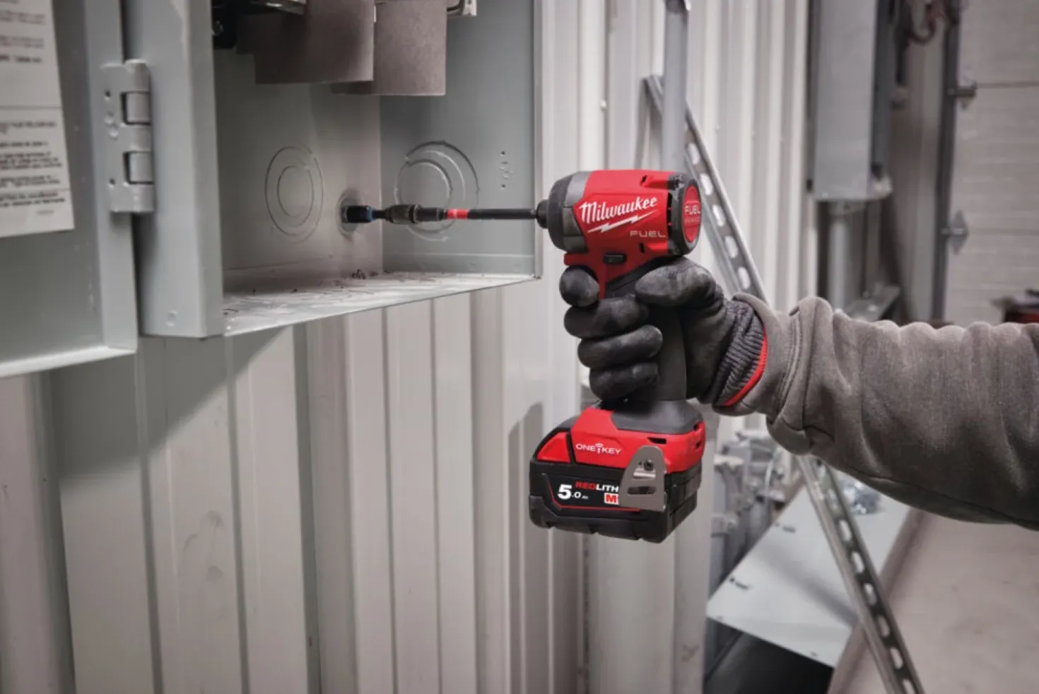 Milwaukee M18 ONEID3-0X 18V Li-Ion accu Slagschroevendraaier body in HD box - ONE KEY - koolborstelloos