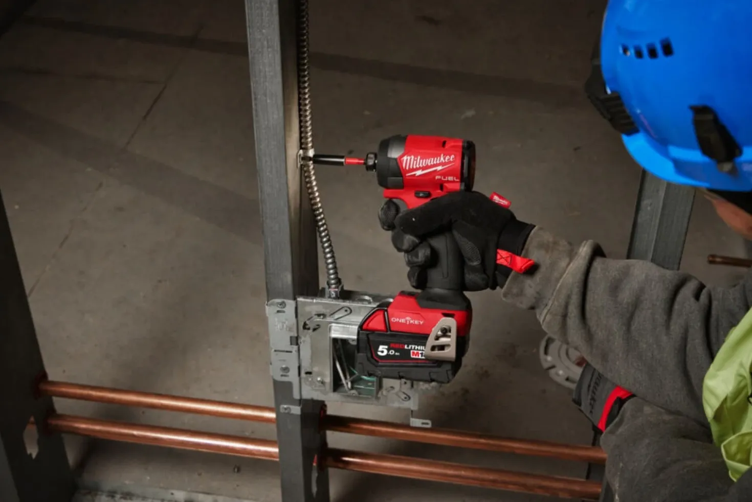 Milwaukee M18 ONEID3-0X 18V Li-Ion accu Slagschroevendraaier body in HD box - ONE KEY - koolborstelloos
