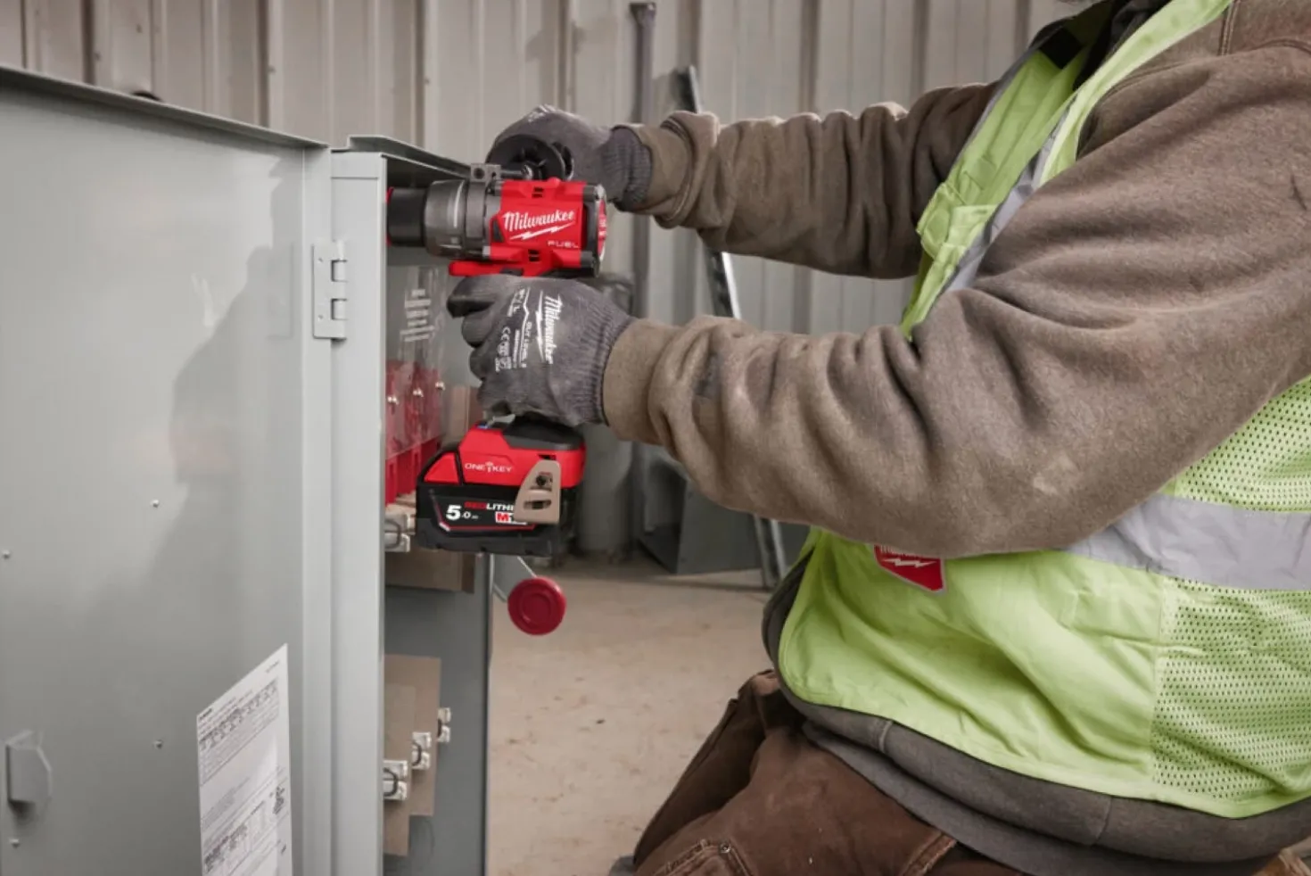 Milwaukee M18 ONEPD3-0X 18V Li-ion accu klopboormachine in HD Box