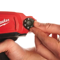 Milwaukee M12 PCG/600A-201B 12V Li-Ion Accu lijm- en kitspuit set (1x 2.0Ah accu) incl. worsthouder in tas