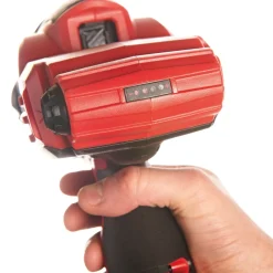 Milwaukee M12 PCG/600A-201B 12V Li-Ion Accu lijm- en kitspuit set (1x 2.0Ah accu) incl. worsthouder in tas